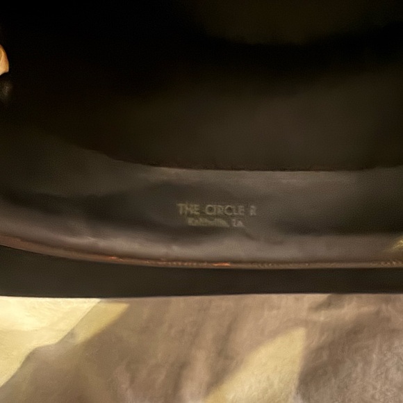 Vintage Resistol Self-Confirming XXX Beaver Black Wide-Brim Hat Long Oval - Picture 8 of 9